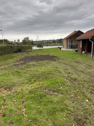 Forberedelse af haveareal før etablering af belægning og kantafgrænsning